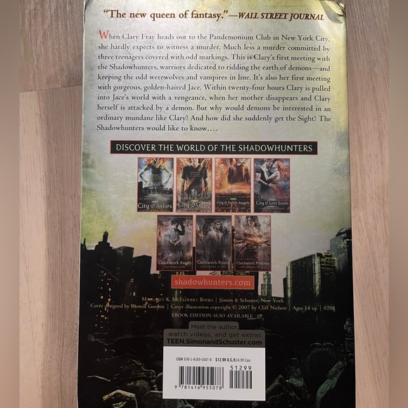 City of Ashes series - Picture 3 of 11